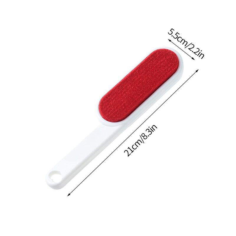 Pet Hair Remover Brush With Self Cleaning Base