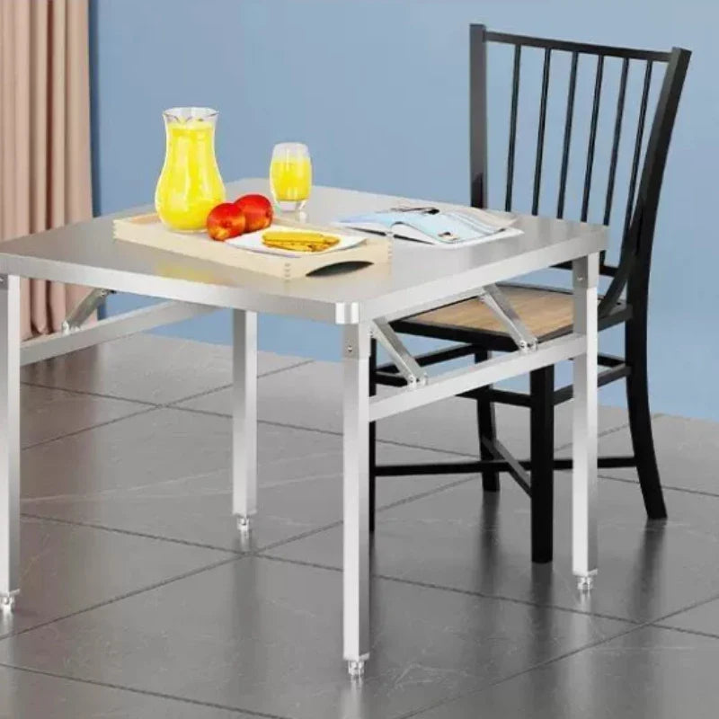 Folding Metal Camping and Picnic Garden Table