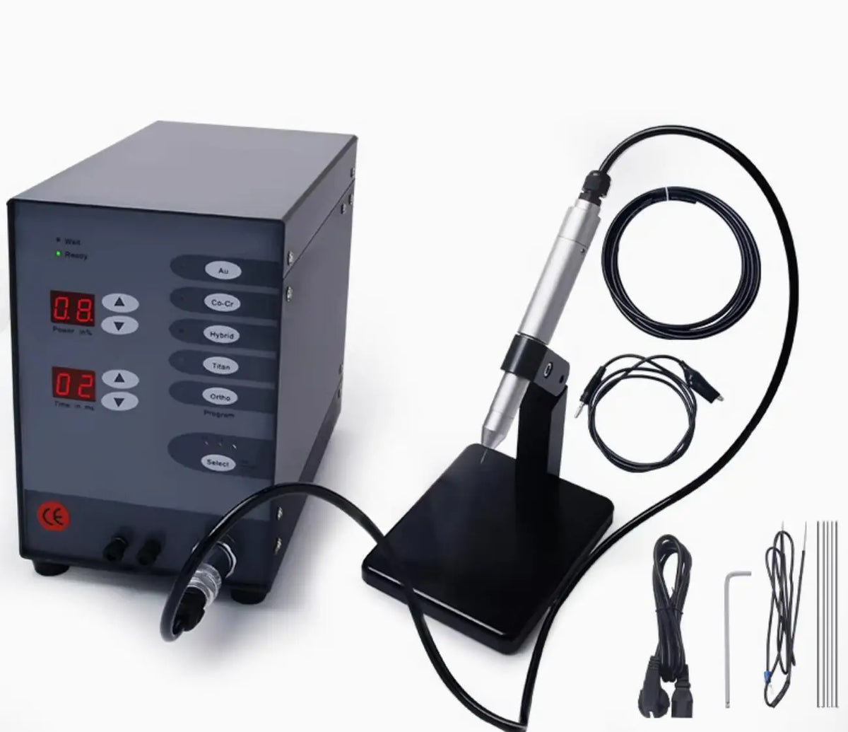Stainless steel spot welding machine – laser pulse welder by UpTrend Deals, gray control on Tampa Home & Garden Store