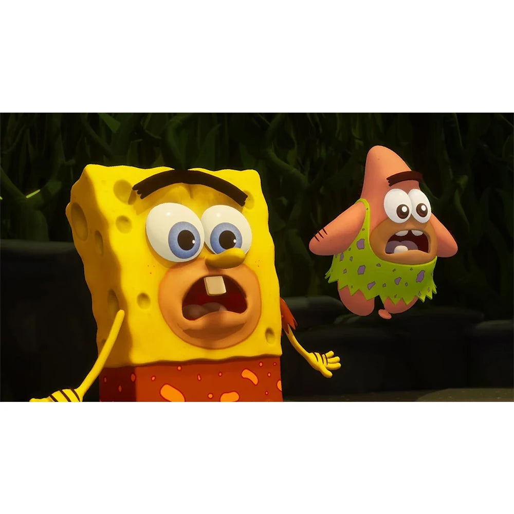 Nintendo Switch game SpongeBob SquarePants The Cosmic Shake SpongeBob and Patrick in alarm on Tampa Home & Garden Store