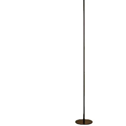DecorBites LED floor lamp 15W with black aluminum/iron pole and round base on Tampa Home & Garden Store