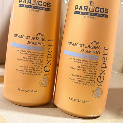 Parlcos Daily Shampoo post-straightening 780ml re-moisturizing orange bottles (2) Silcy Skin on Tampa Home & Garden Store