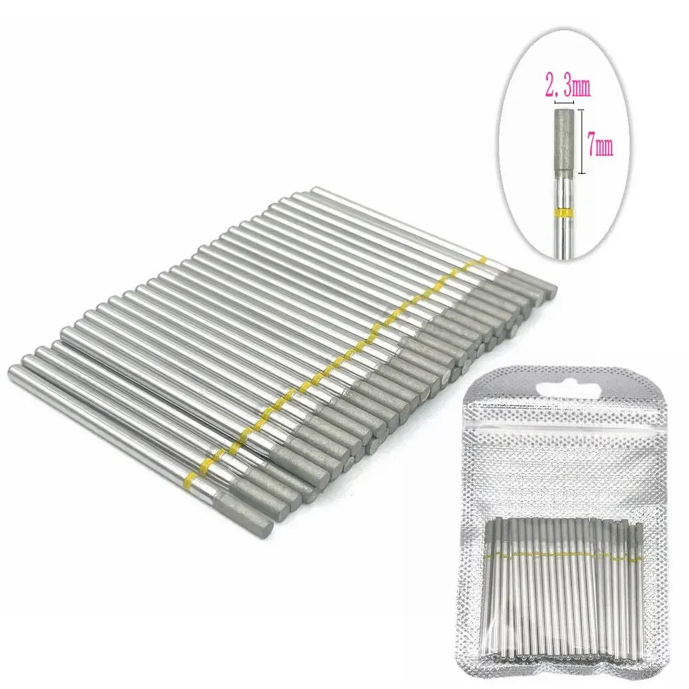 50pc diamond nail drill cuticle clean bit set for manicure by Silcy Skin on Tampa Home & Garden Store