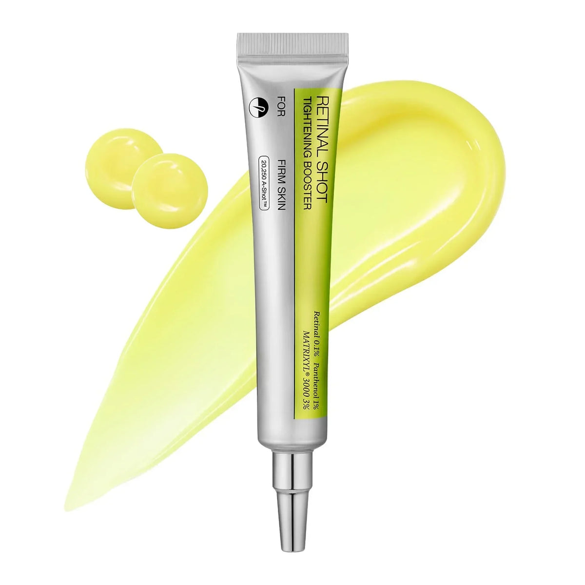 Silcy Skin Korean Retinol Vitamin C Hydrating Shot Tightening Booster tube with lime label on Tampa Home & Garden Store