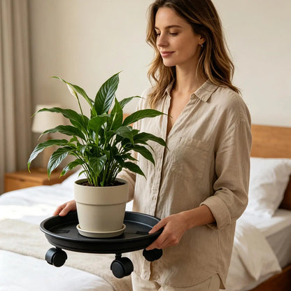 Heavy Duty Four Wheel Rolling Plant Pot Dolly