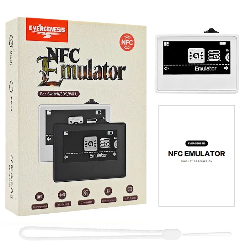 FLIPSTYLEZLLC NFC Emulator two-device box with Amiibo, Bluetooth writer, white unit on Tampa Home & Garden Store