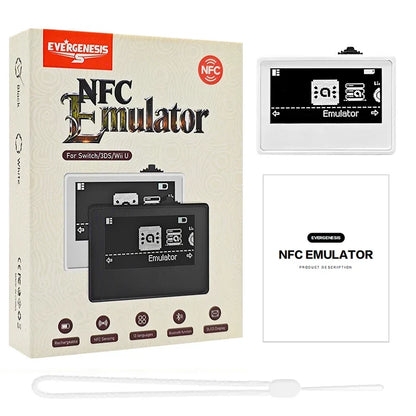FLIPSTYLEZLLC NFC Emulator two-device box with Amiibo, Bluetooth writer, white unit on Tampa Home & Garden Store