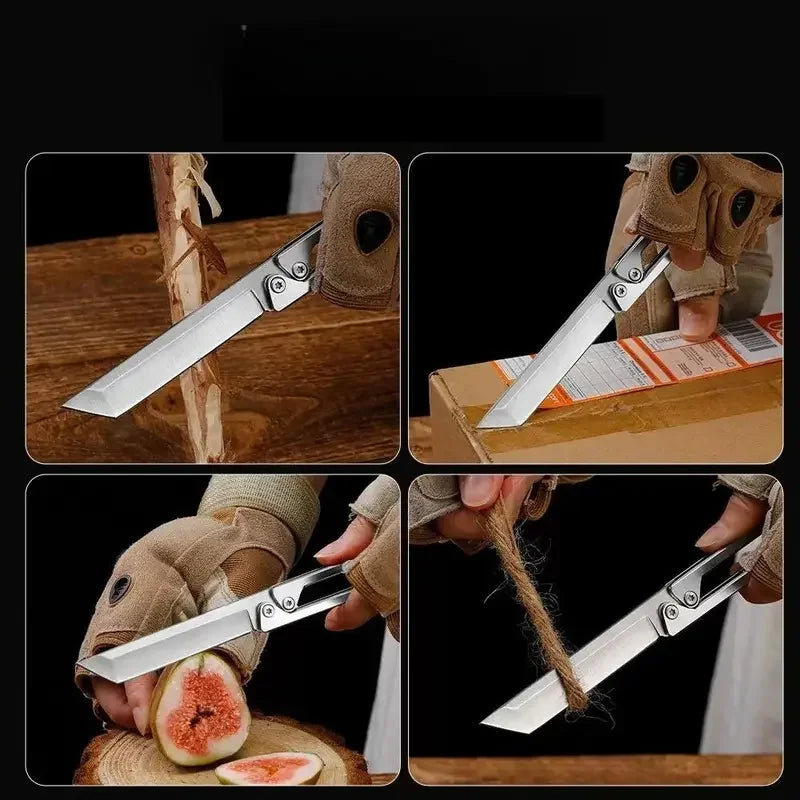 Portable Stainless Steel Folding Pocket Knife