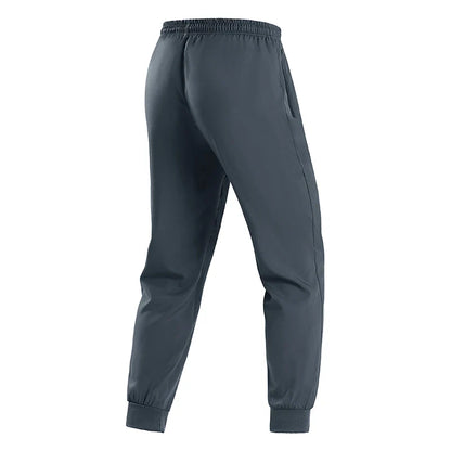 Men's jogger pants breathable quick-dry drawstring sports sweatpants gray-blue UpTrend Deals on Tampa Home & Garden Store
