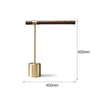 DecorBites Linear Wood LED Floor Lamp Modern Loft