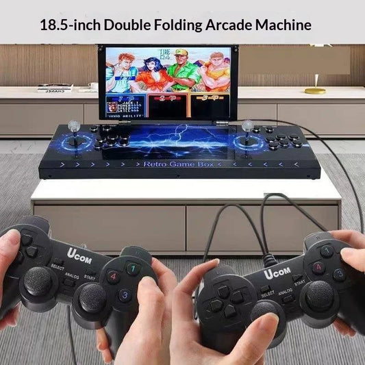 18.5-inch folding arcade with dual joysticks connected to a TV FLIPSTYLEZLLC on Tampa Home & Garden Store