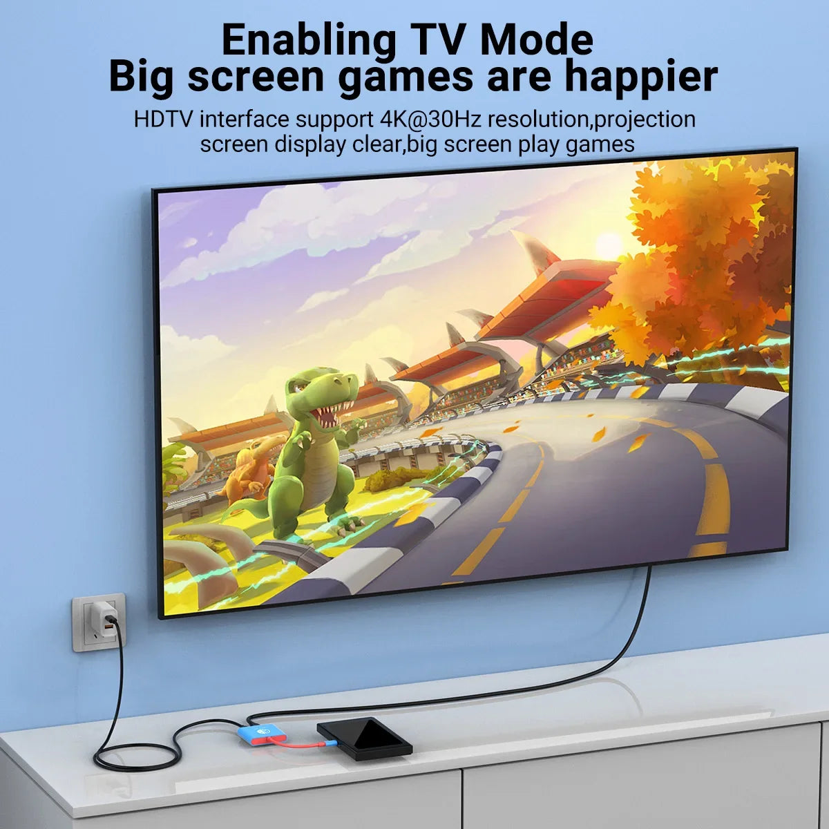 3 in 1 USB-C Docking Station 4K HDMI Game Hub by FLIPSTYLEZLLC with 100W PD USB 3.0, TV hookup on Tampa Home & Garden Store