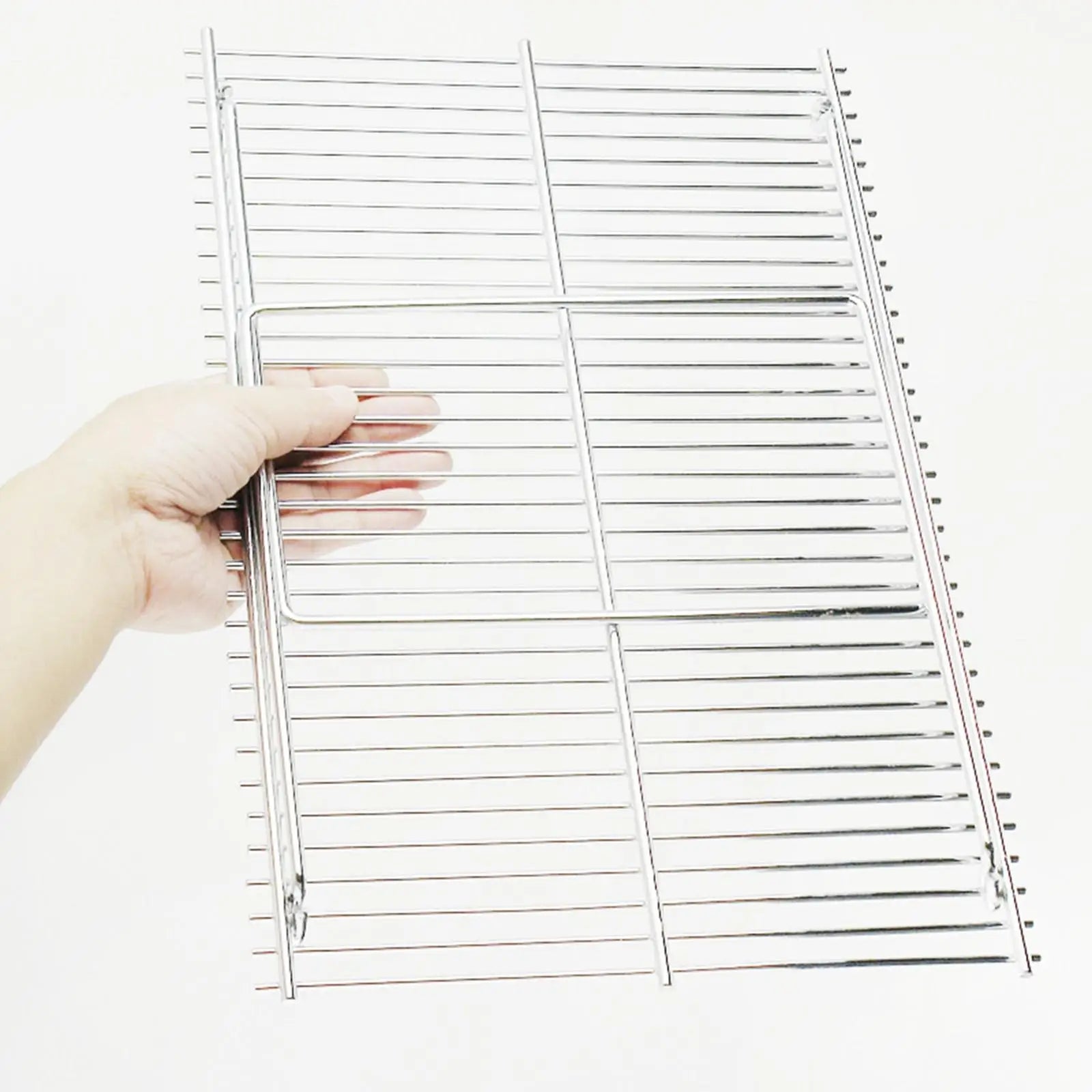Folding campfire grill rack stainless steel, multipurpose roasting and drying rack on Tampa Home & Garden Store