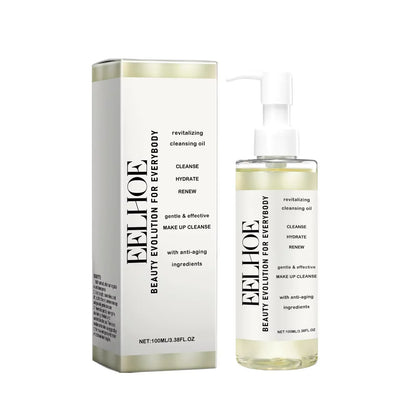 Silcy Skin Centella cleansing oil makeup remover in white pump bottle with EVERYBODY box on Tampa Home & Garden Store