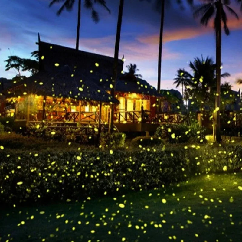 Perfecsy Dynamic Firefly Projection Lamp with remote, outdoor waterproof decor on Tampa Home & Garden Store
