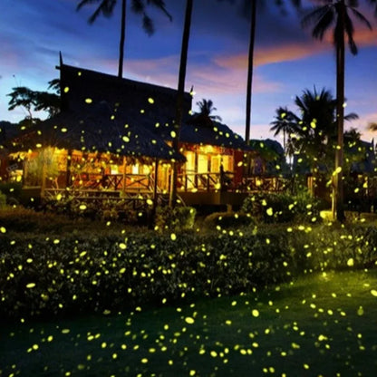 Perfecsy Dynamic Firefly Projection Lamp with remote, outdoor waterproof decor on Tampa Home & Garden Store