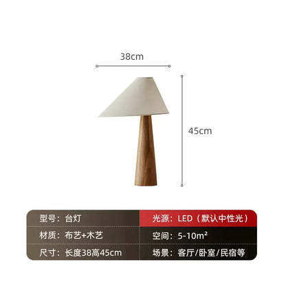 DecorBites Japanese Wooden Floor Lamp for Bedroom