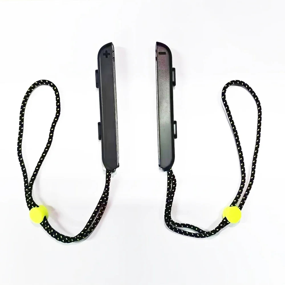 GAMINJA 2-pack Switch Joy-Con wrist straps, black lanyards with yellow beads, aluminum alloy on Tampa Home & Garden Store