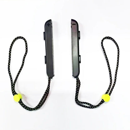GAMINJA 2-pack Switch Joy-Con wrist straps, black lanyards with yellow beads, aluminum alloy on Tampa Home & Garden Store
