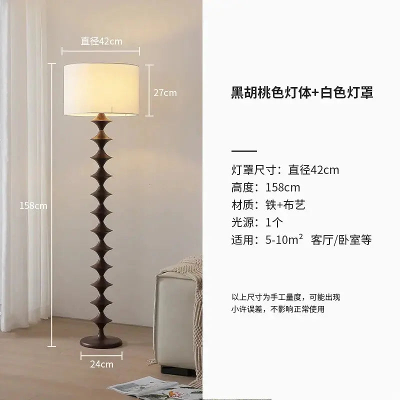 Gourd Floor Lamp Led E27 Iron Art Living Room