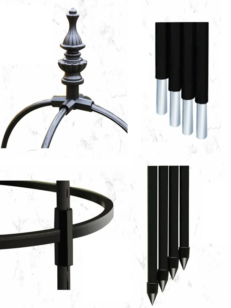 Climbing Plant Support Frame and a Garden Stand