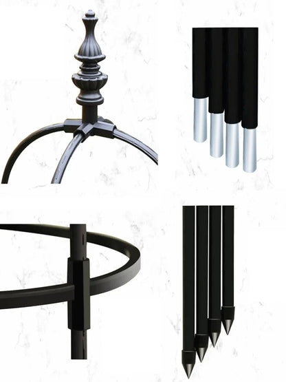 Climbing Plant Support Frame and a Garden Stand