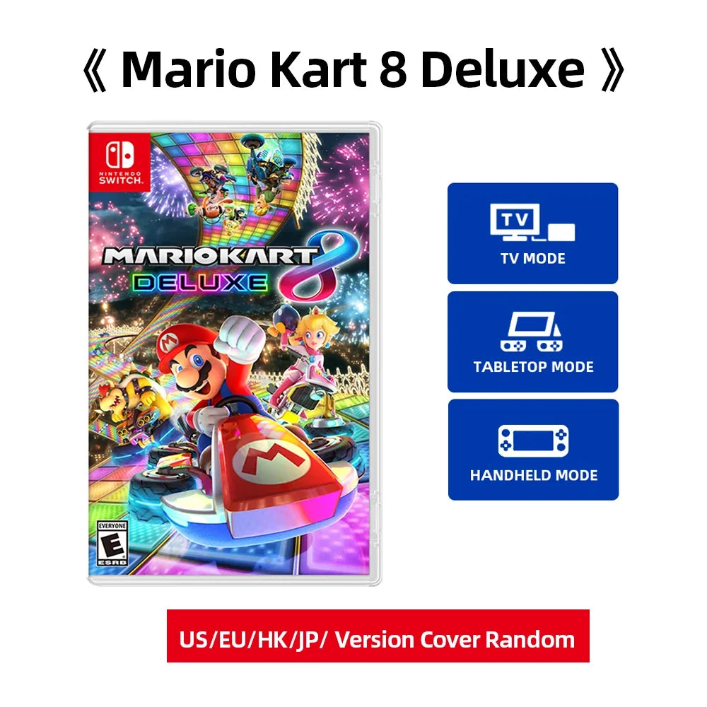 Nintendo Switch Mario Kart 8 Deluxe game case with colorful cover art on Tampa Home & Garden Store