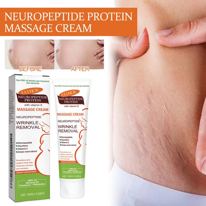 Neuropeptide Protein Massage Cream Silcy Skin 100g for stretch marks and wrinkles on Tampa Home & Garden Store