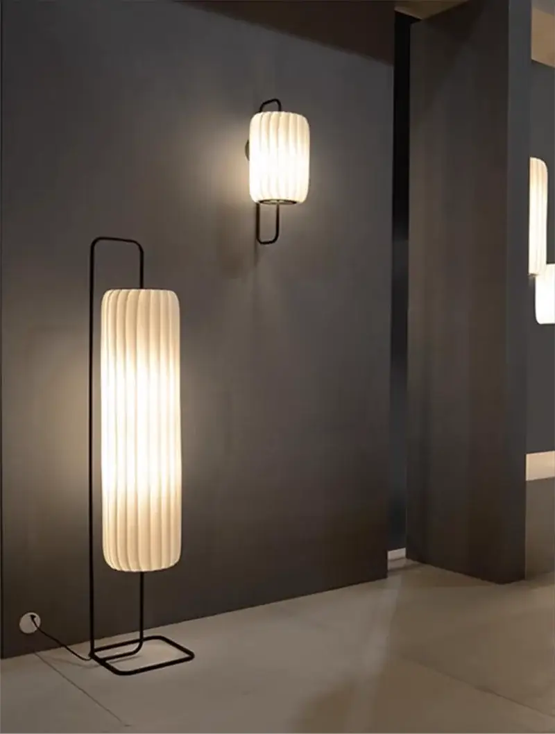 DecorBites Japanese Style LED Floor Lamp