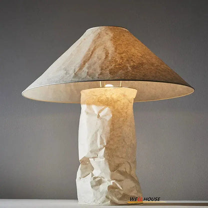 DecorBites Japanese Paper Floor Lamp Nordic Glow