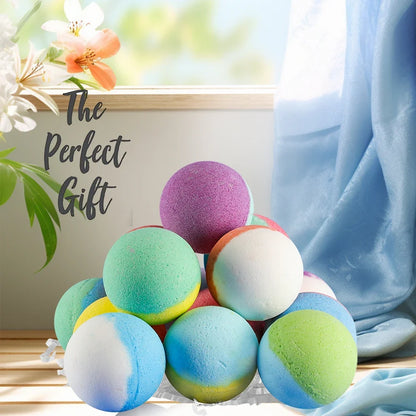 Bath bombs for kids Silcy Skin gift set, 15-pack of colorful organic fizzy bath bombs for kids on Tampa Home & Garden Store