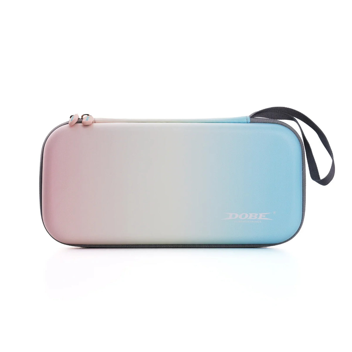 DOBE Switch 2 storage case with pastel gradient EVA shell and carrying strap, DOBE logo on front on Tampa Home & Garden Store