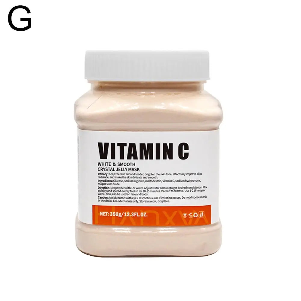 Vitamin C jelly mask jar by Silcy Skin, pink rose-smooth hydro jelly facial mask, 350g on Tampa Home & Garden Store