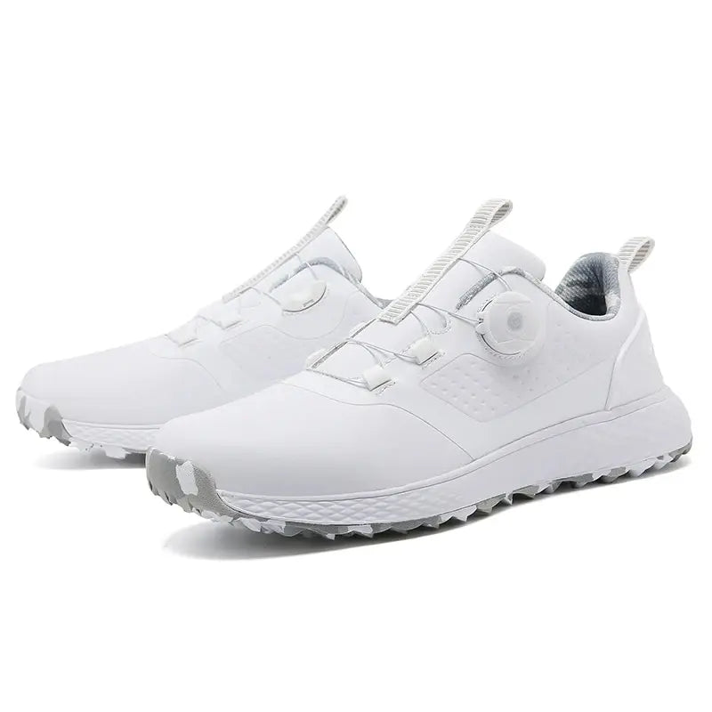 EstaliosFit Golf Shoes white waterproof breathable casual sneakers with boa dial outsole on Tampa Home & Garden Store
