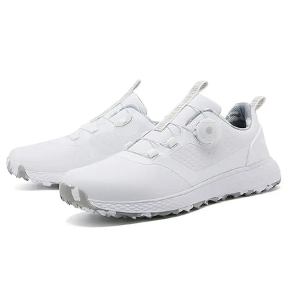 EstaliosFit Golf Shoes white waterproof breathable casual sneakers with boa dial outsole on Tampa Home & Garden Store
