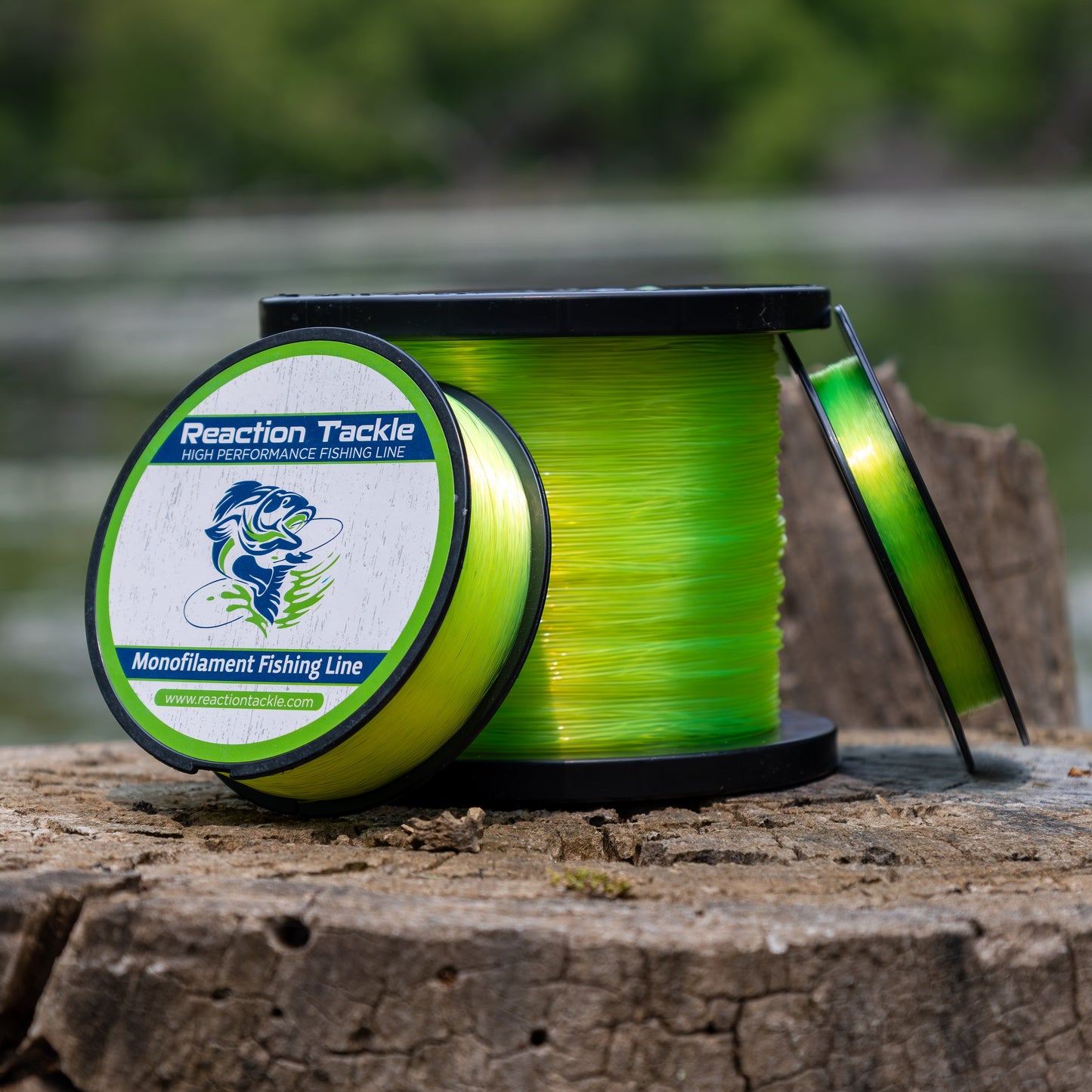 Línea de pesca de monofilamento de nailon Reaction Tackle