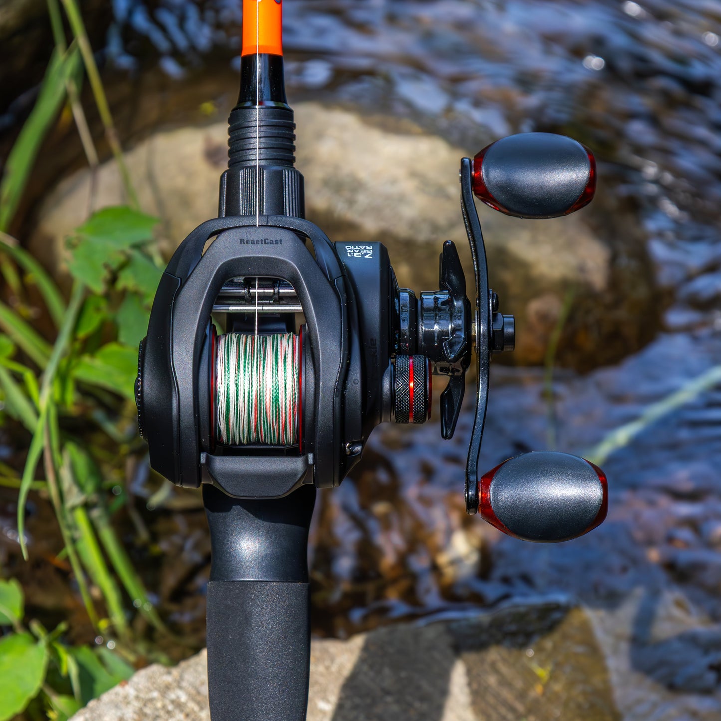 Línea de pesca trenzada Reaction Tackle - Camuflaje mexicano - NUEVA