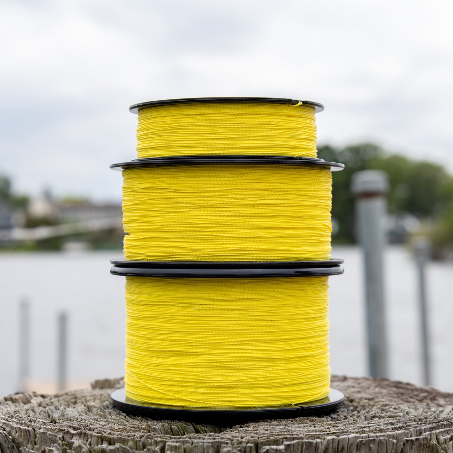 Ligne de pêche tressée Reaction Tackle - Jaune inaltérable - NEUVE