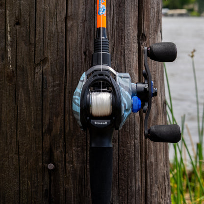 Carrete de pesca Baitcasting Reaction Tackle - Edición StreamX - Relación de transmisión 7.5:1 - NUEVO