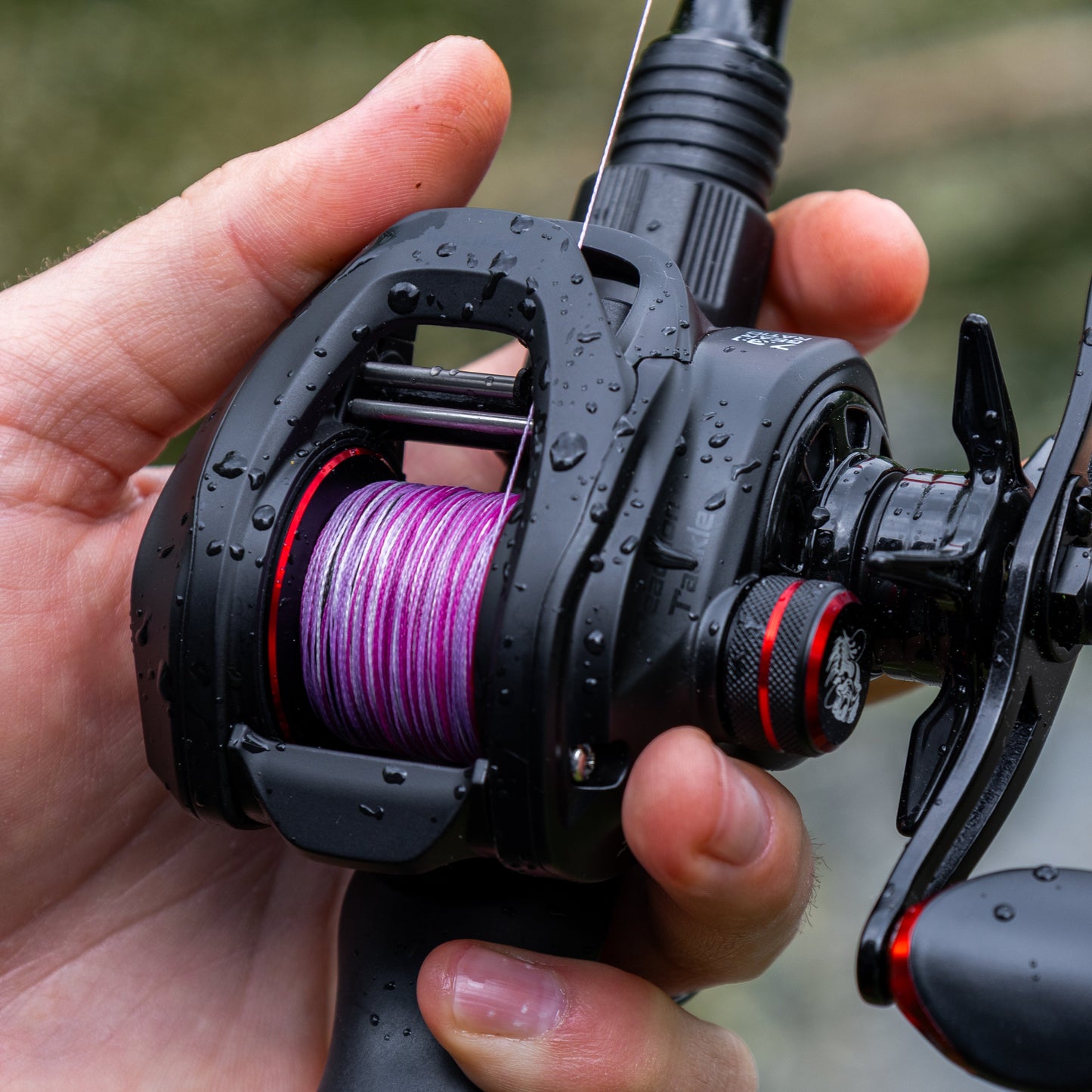 Ligne de pêche tressée Reaction Tackle - Camouflage rose - NEUVE