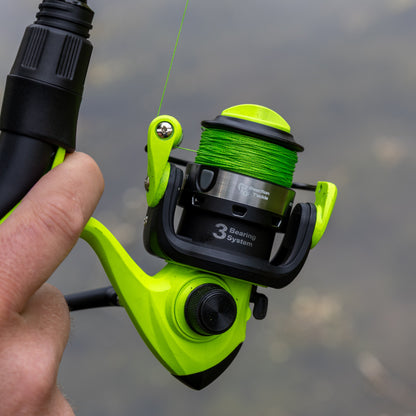 Ensemble canne à pêche et moulinet spinning Reaction Tackle - SmoothCast - NEUF