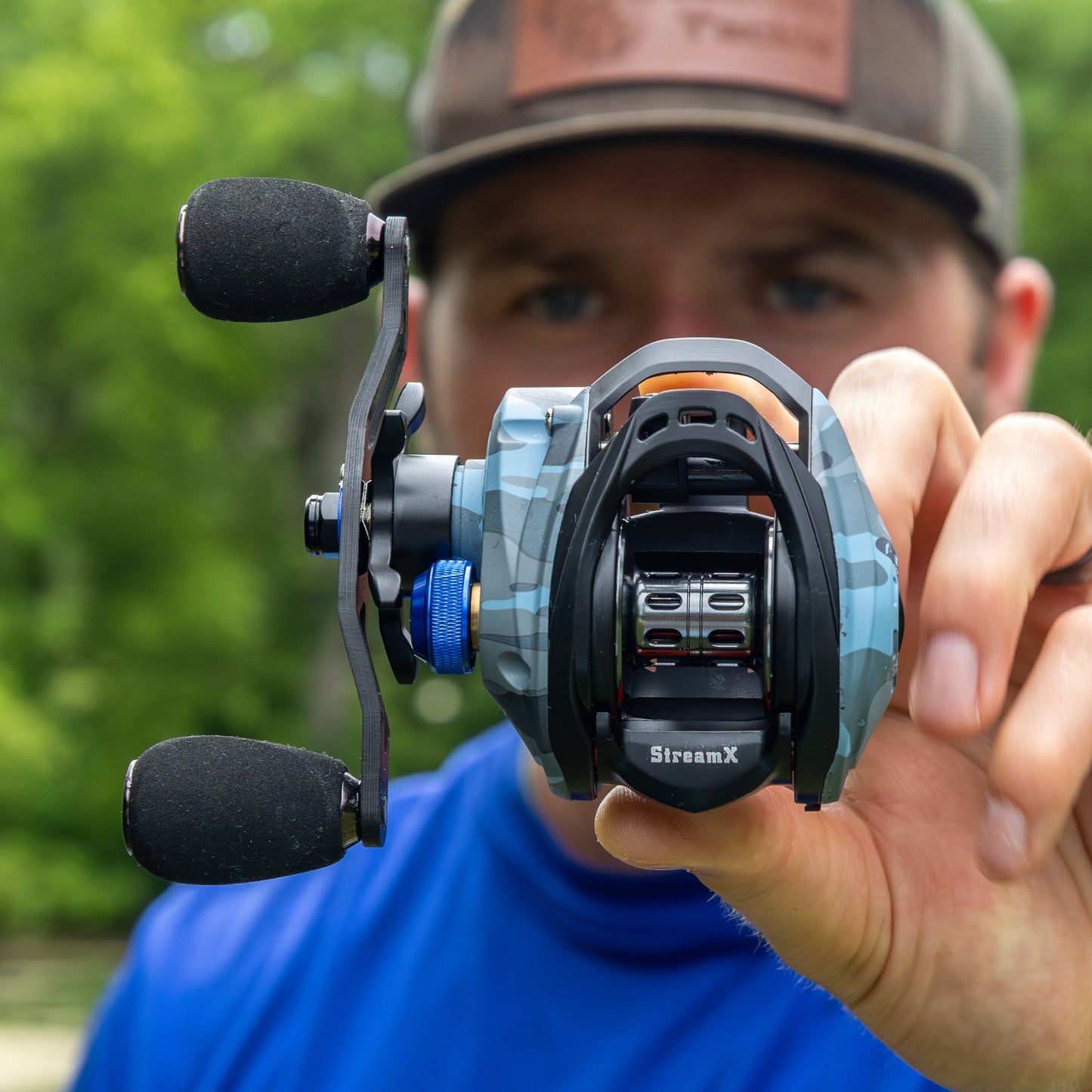 Carrete de pesca Baitcasting Reaction Tackle - Edición StreamX - Relación de transmisión 7.5:1 - NUEVO