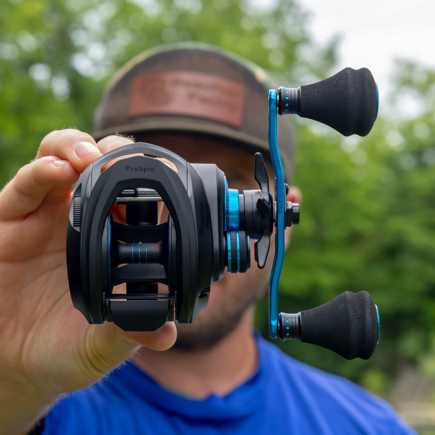 Moulinet de pêche Reaction Tackle Baitcasting – Édition ProSpin – Ratio 6.8:1 – NEUF