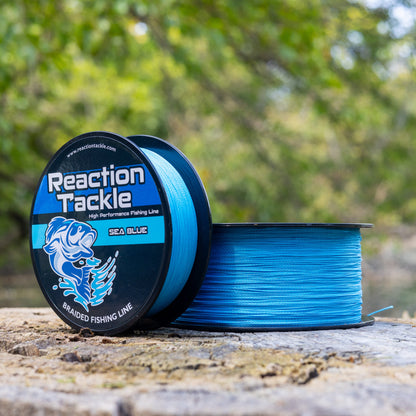 Línea de pesca trenzada Reaction Tackle - Azul marino