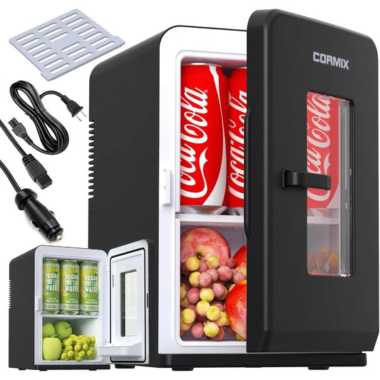 15L Portable Mini Fridge Thermoelectric Cooler Warmer for Bedroom Office Car Use