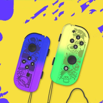 Switch Joy-Con wrist straps FLIPSTYLEZLLC in purple-blue and green-yellow gradient 2-pack on Tampa Home & Garden Store