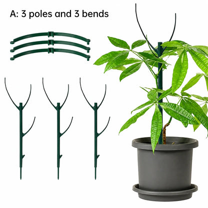 Tall Stackable Plant Support Stakes And Ties