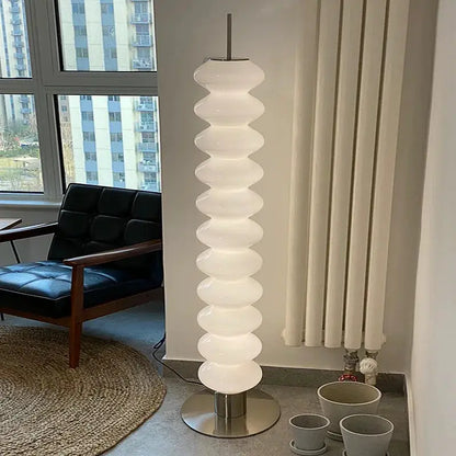 DecorBites Gourd Glass Floor Lamp Nordic