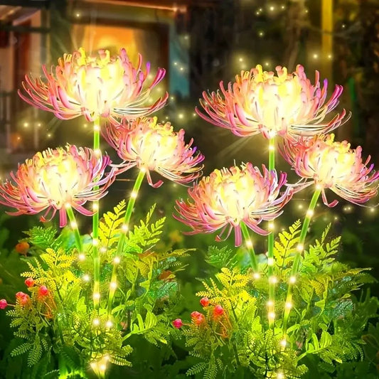 Outdoor Solar Garden Lights Flower Yard Lawn Courtyard Decoration Waterproof LED - Tampa Home & Garden Store