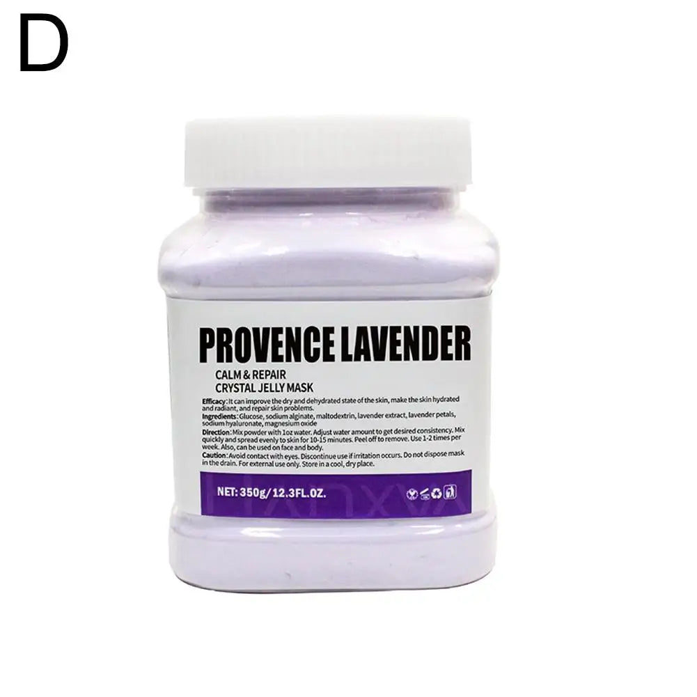 Provence Lavender crystal jelly mask bottle in white bottle with purple label for hydration on Tampa Home & Garden Store